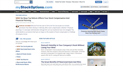 Desktop Screenshot of mystockoptions.com